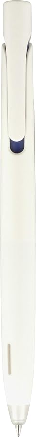 Zebra Pen bLen Retractable Ballpoint Gel Pen + refills, White Barrel, Medium Point, 0.7mm, Blue Ink (Pack of 1,6 Count Total)