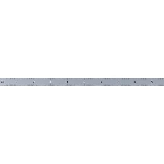 PEC Tools 24" Flexible Metal Ruler, Machinist Rule Made from High-Quality Carbon Steel with Satin Chrome Finish, 4R Graduaction (1/8", 1/16", 1/32", 1/64"), Trusted by Professionals, Made in USA