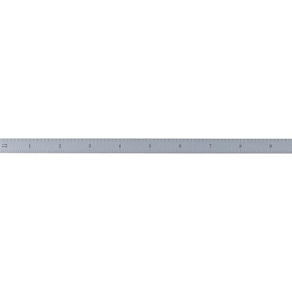 PEC Tools 24" Flexible Metal Ruler, Machinist Rule Made from High-Quality Carbon Steel with Satin Chrome Finish, 4R Graduaction (1/8", 1/16", 1/32", 1/64"), Trusted by Professionals, Made in USA