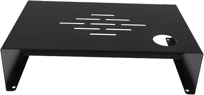 Ergonomic Monitor Stand Riser Desk with Steel Construction Space-saving Elevated PC Rack for Home Office No Assembly Required Vertical Laptop Stand and Monitor Riser Organizer