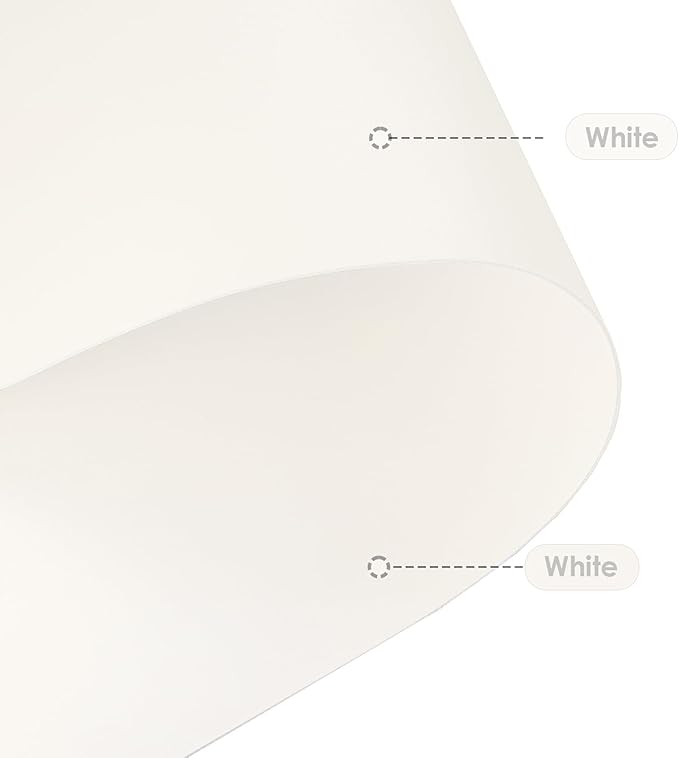 Leather Desk Mat,1.8mm Thick,12x42 Inch Desk Cover,Desk Protector Mat,Dresser Cover Top,Dresser Top Cover,Dresser Top Protector,Desk Covers On Top of Desks(White+White,12×42)