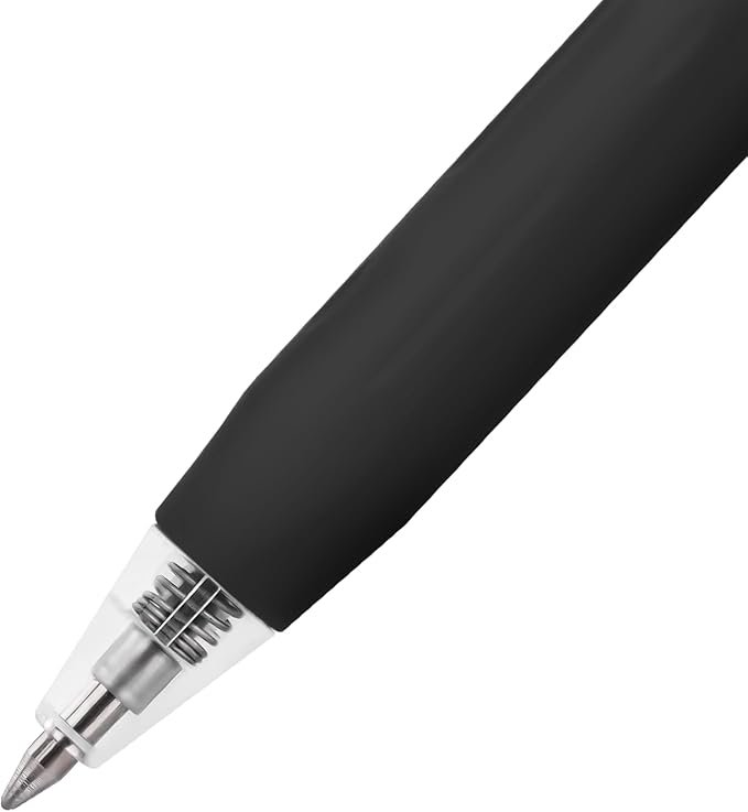 EYEYE G-103 Black Gel Pens 0.7mm, 5 Black 5 Blue Retractable Medium Point Ballpoint Pen Quick Drying, Pen Fine Point Smooth Writing Pens for Office School Supplies
