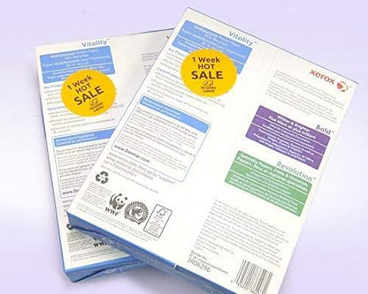 Pack of 100 Sheets, 8-1/2 x 11" Fluorescent Labels for Laser & Inkjet Printer (Orange Fluorescent, 2-1/2" Round - 12 per Page, 1200 Labels)