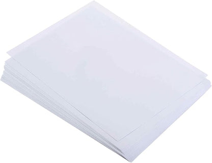 MECCANIXITY 50 Sheets Colored Copy Paper 8.3 x 11.7Inch Printer Paper 80gsm White for Office Printing, Document Copying, Invitations, Forms, Art Projects