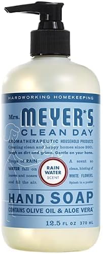 Mrs. MEYER'S Hand Soap Variety, 1 Rain Water Refill, 1 Rain Water Hand Soap, 1 CT