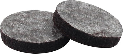 48 Pcs 1”/25mm Felt Furniture Pads Brown Round Self Adhesive Furniture Pads 5mm Thick Anti Scratch Floor Protectors for Furniture Feet Chair Legs | Furniture Pads - TrueDesk