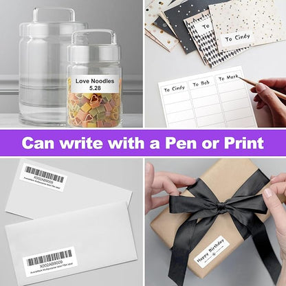 500 Sheets 15000 Address Labels, AveneMark 30 - UP 1" x 2 - 5/8" Shipping Sticker Papers for Laser and Inkjet Printers, 30 Labels per Sheet | Laser Inkjet Printer Labels - TrueDesk