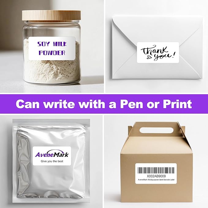 5000 Labels (500 Sheets) - 2" x 4" Shipping Address Labels - 10 - Up Mailing Stickers for Laser/Inkjet Printers - 8.5" x 11" White Printer Labels - Multipurpose Address Papers | Laser Inkjet Printer Labels - TrueDesk