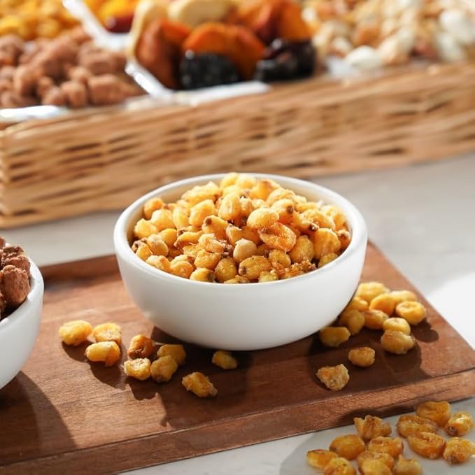 Broadway Basketeers Fruit & Nuts Sympathy Gift Basket - Gourmet Bereavement & Condolence Care Package with Assorted Healthy Snacks - Thoughtful Sympathy Gifts for Loss of Loved One, Grief, Funeral