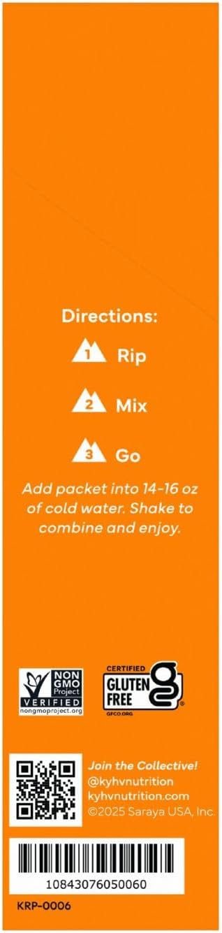 Endurance Energy Drink Mix - Passion Fruit Guava, Clean Energy Powder with Electrolytes, B-Vitamins & 100 mg Green Coffee Bean Caffeine, Zero Sugar, Hydration & Focus (12 Stick Packs)