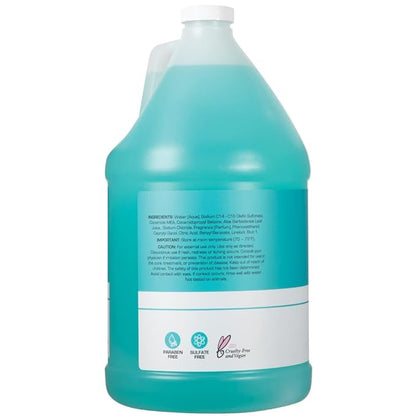 Ginger Lily Farms Club & Fitness Conditioning Liquid Hand Soap Refill, 100% Vegan & Cruelty-Free, Ocean Breeze Scent, 1 Gallon (128 fl oz)