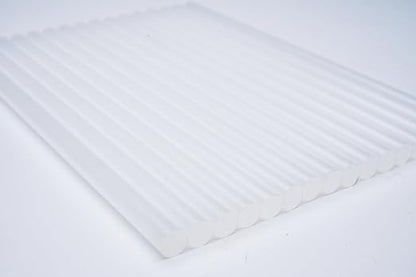 ASA 7/16" x 10" Long. Clear Industrial Full Size Hot Melt Glue Sticks. High Temp Good for, Plastic, Woodworking Fabric, Ceramic, Corrugated Materials, and Fabric, 25 lbs (Approx. 483 Sticks)