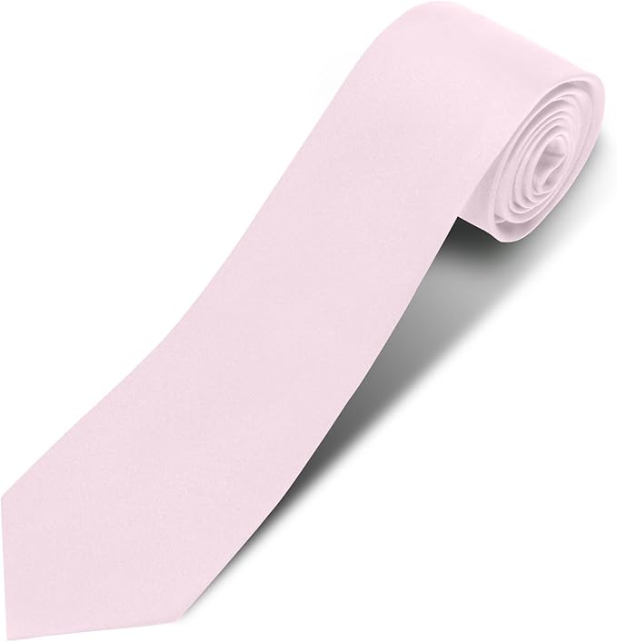 Men's Ties Solid Pure Color 3.15" (8CM) Necktie Plain Formal Business Wedding Black Ties For Men