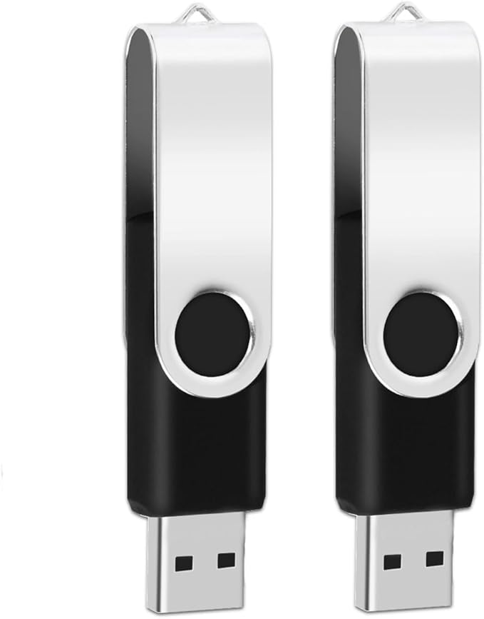 EASTBULL 200 Packs of 128MB (Not 128GB) Flash Drives Bulk Flash Drives Pack 128MB USB2.0 Thumb Drives Bulk with Strings