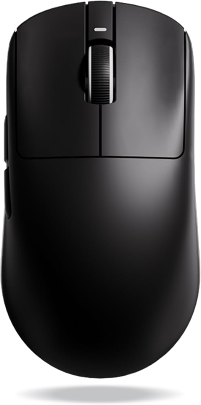ATK VXE Dragonfly R1 Wireless Gaming Mouse, 45g, PAW3395, 26000 DPI, Tri-Mode 2.4G/Bluetooth/Wired, 4000Hz Polling Rate (R1 NearLink, Black)