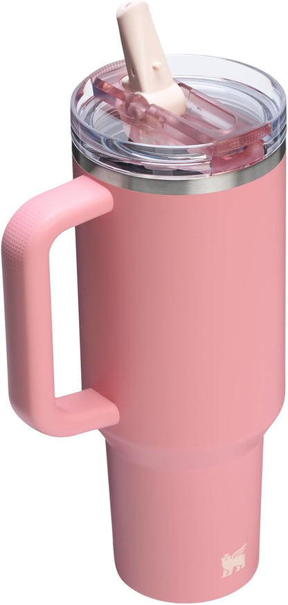 STANLEY Quencher ProTour Flip Straw Tumbler with Leakproof Lid | Built-In Straw & Handle | Cupholder Compatible for Travel | Insulated Stainless Steel Cup | BPA-Free