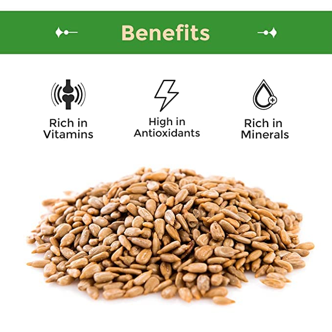 Sincerely Nuts Sunflower Seed Kernels Raw (No Shell) (2lb bag) | Delicious Antioxidant Rich Snack | Source of Protein, Fiber, Essential Vitamins & Minerals | Vegan and Gluten Free