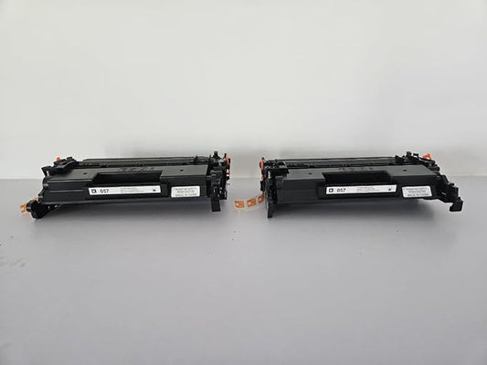 Jeostaky Compatible for Canon 057 Black Toner Cartridge (2-Pack), Compatible for Canon imageCLASS MF455dw, with Capacity Display Chip
