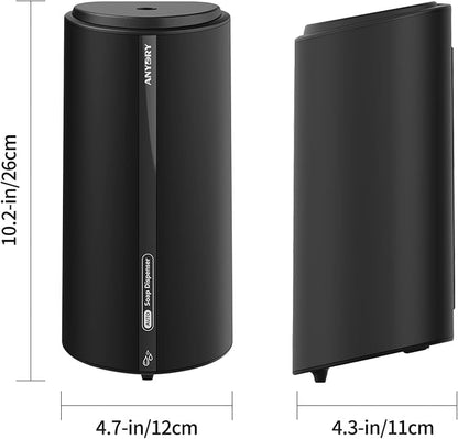 29fl.oz/850ml Commercial Automatic Liquid Soap Dispenser Wall-Mounted Large Capacity Model 1209 Black