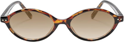 TIJN Olisa Blue Light Blocking Glasses for Women Men,Oval Glasses Frame Bluelight Glasses for Gaming/Computer/Screen