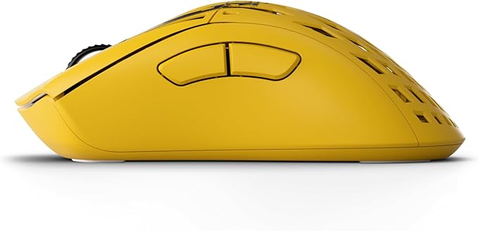 PWNAGE Stormbreaker Max CF Wireless Gaming Mouse 8kHz - 45grams Ultralight Esports Pro Gamer Flawless Professional Xero PAW3950 Optical Sensor 36,000 DPI - 8000Hz -100% PTFE Large Ergo -Solar Blitz