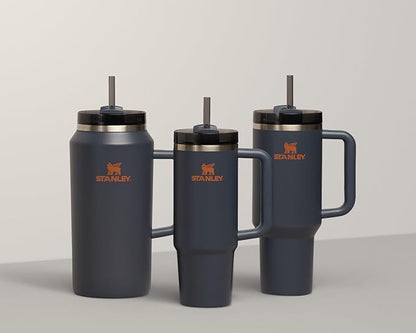 STANLEY Quencher H2.0 Tumbler with Handle and Straw 40 oz | Flowstate 3-Position Lid | Cup Holder Compatible for Travel | Insulated Stainless Steel Cup | BPA-Free | Twilight