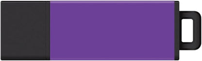 Centon Electronics MP Essentials USB 2.0 Datastick Pro2 (Purple) 8GB (S1-U2T12-8G)