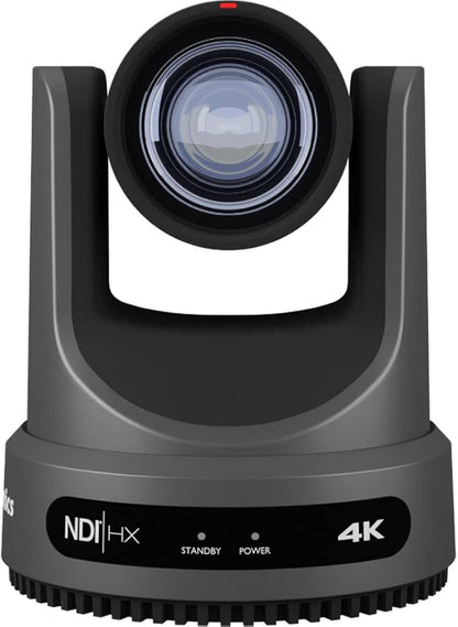 PTZOptics Move 4K SDI/HDMI/USB/IP PTZ Camera with 12x Optical Zoom (Gray) (PT12X-4K-GY-G3)