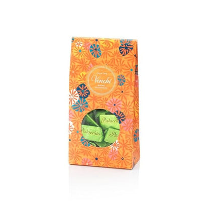 Venchi Gianduiotto Pistachio White Chocolate 29 Piece Elegant Gift Box – Creamy and Rich Pistachio Paste Filling & Slightly Salted White Chocolate – A True Venchi Classic – Preservative & Gluten Free