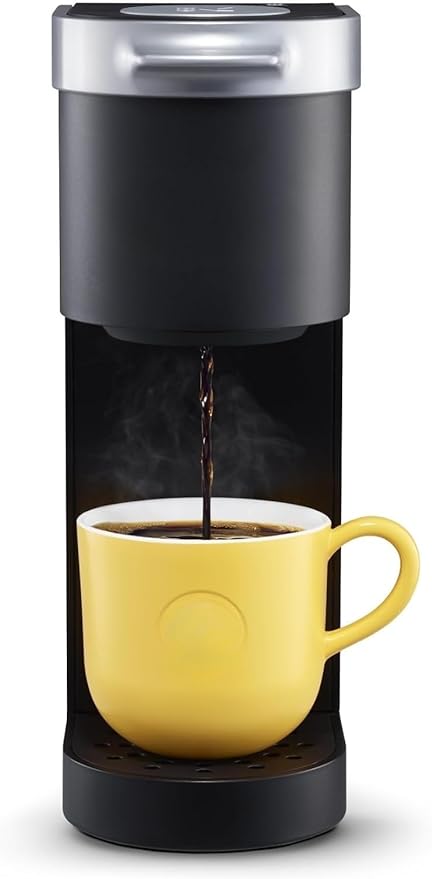 KeurigK Mini Single Serve KCup Pod Coffee Maker, 6 to 12oz Brew size, with Cord Storage, Perfect for Small Spaces, Black