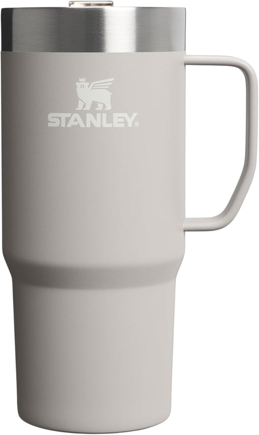 STANLEY The Everyday Suburban Mug | 16 oz | Drink Through Lid | Cup for Coffee, Tea and Drinks | Insulated Stainless Steel Coffee Mug | BPA-Free | Ash