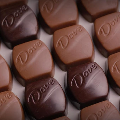 DOVE PROMISES Milk, Dark and Milk & Caramel Assorted Chocolate Candy, 136 Ct Bulk Bag