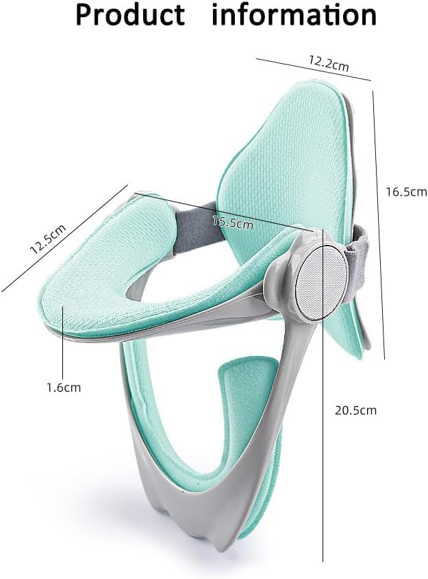 Adjustable Neck Brace, Neck Stretcher Cervical Collar Neck Traction Device for Neck Pain and Support, Neck Protector Forward Head Neck Posture Corrector for Women & Men Cervical Spine Pressure Relief
