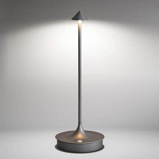 Cordless Table Lamp Rechargeable LED Table Lamps Battery Operated 4000mAh Touch Dimmable Wireless Lamp Waterproof Portable Outdoor Table Light for Restaurants and Dining Home Indoor/Outdoor Use
