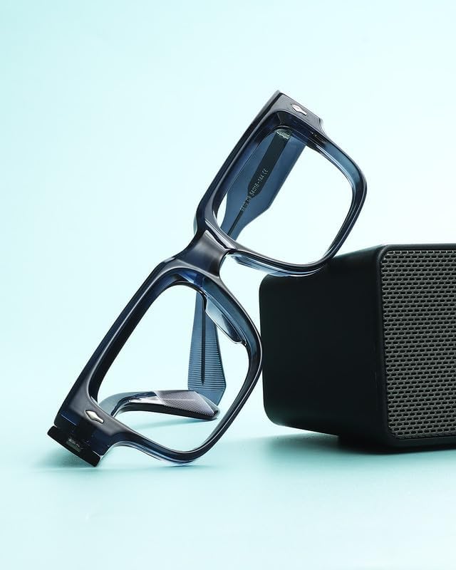 Blue Light Blocking Glasses - Anti Glare & Eyestrain, 99% Filter, Lightweight Acetate Frame for Gaming/Office/Reading