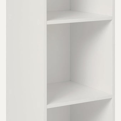 Amazon Basics 3-Cube Bookcase Compatible with Fabric Storage Cube Organizers, White