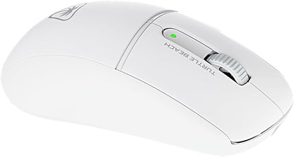 Turtle Beach Burst II Air – 2.4GHz Wireless Gaming Mouse: 47g Ultra Lightweight, Optical Switches, Symmetrical, 26K DPI Optical Sensor, Bluetooth, 120-hour Battery, USB-C Cable – White