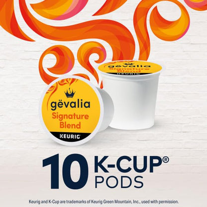 Gevalia Signature Blend Mild Roast K-Cup® Coffee Pods, 10 CT (Pack of 3)