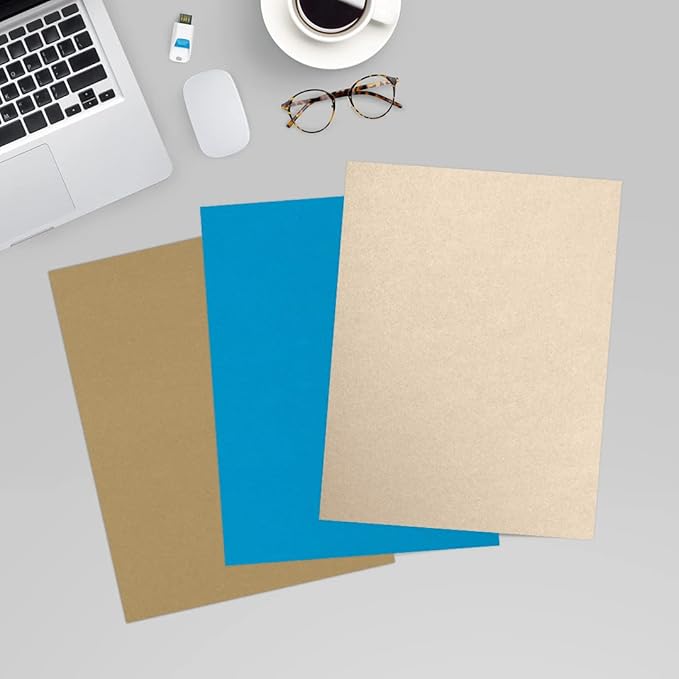 LUXPaper 8.5" x 11" Paper | Letter Size | Taupe Metallic | 80lb. Text | 50 Qty