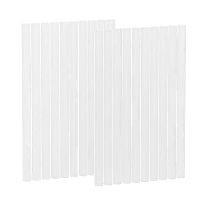 20-Pack Clear Hot Melt Glue Sticks, 0.27″ Dia × 3.7″ Long – Multi-Purpose Adhesive for Crafting, Woodworking, Decoration & Repair