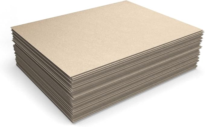 LUXPaper 8.5" x 11" Paper | Letter Size | Taupe Metallic | 80lb. Text | 50 Qty