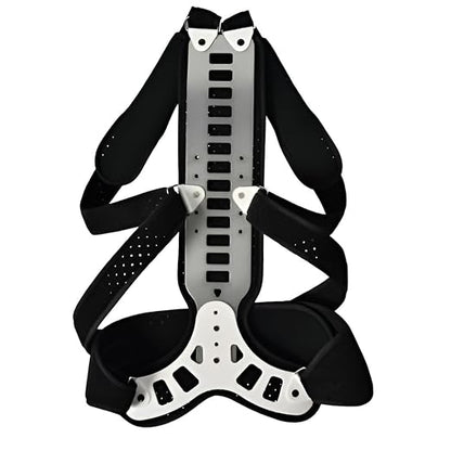 Adjustable Spine Posture Corrector for Back Support,2026 New Full Scoliosis Back Brace Posture Corrector for Kyphosis and Vertebral Compression Fracture Men and Women (Black, Medium)