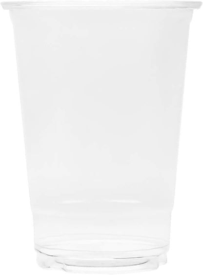 Karat [1000 ct] 10oz Plastic Cups, Clear Disposable Cold Cup for Iced Coffee, Smoothies, and More, 78mm (C-KC10)