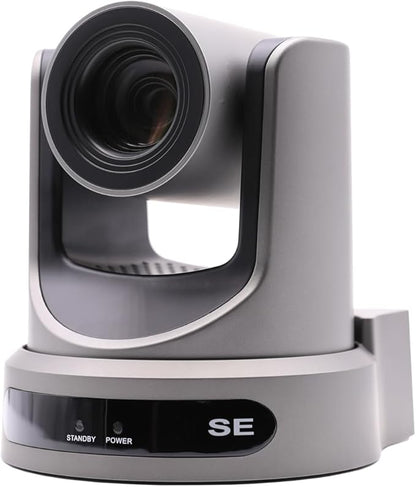 PTZOptics Move SE 30x 1080p Full HD Advanced PTZ Auto-Tracking Pan Tilt Zoom Camera for Live Streaming and Video Production (Gray)