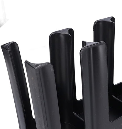 Alvinlite Coffee Cup Dispenser and Lid Holder, 4 Grids Disposable Paper Cup Holder Countertop Cup Organizer for Coffee Milk Tea Shop