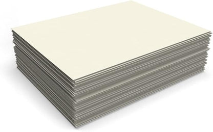LUXPaper 8.5" x 11" Classic Crest Paper | Letter Size | Natural White | 70lb. Text | 50 Qty