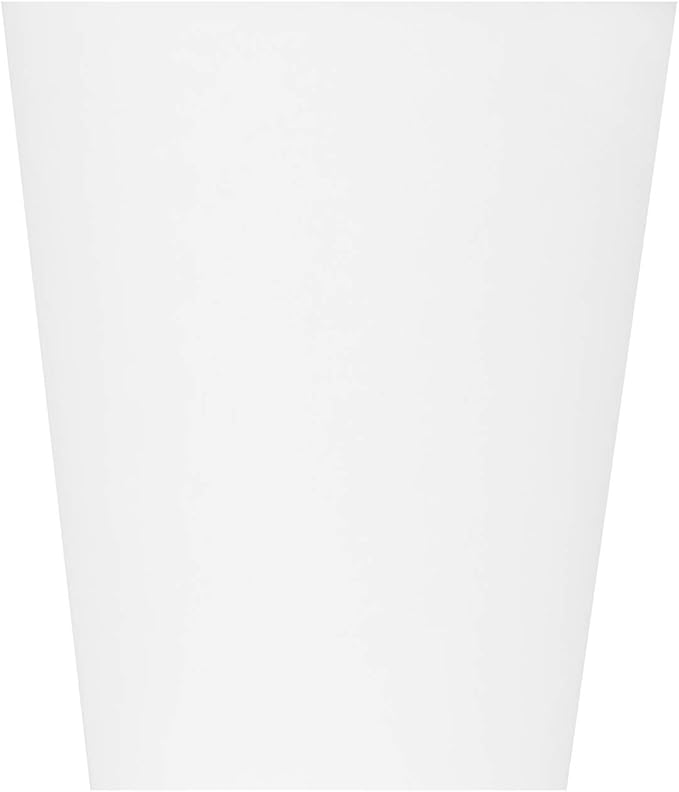 Karat C-K508W 8 oz White Paper Hot Cup, 80mm Diameter - Case of 1000 pcs