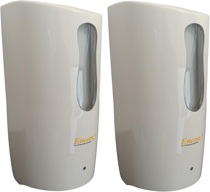 OCS Parts Touchless Soap Dispenser | Electronic Wall Mount Commercial Soap Dispenser with Mounting Hardware for Restrooms, Bathrooms, and Kitchens (2)