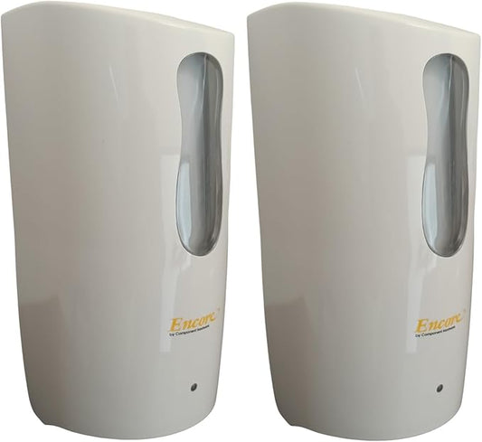 OCS Parts Touchless Soap Dispenser | Electronic Wall Mount Commercial Soap Dispenser with Mounting Hardware for Restrooms, Bathrooms, and Kitchens (2)