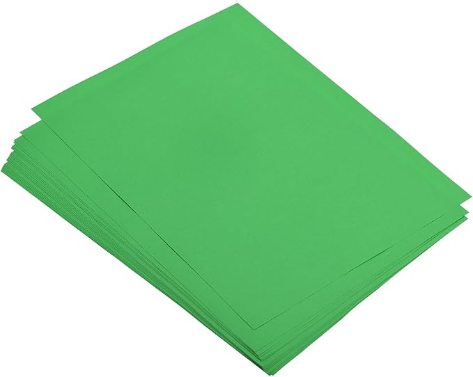 MECCANIXITY 75 Sheets A4 Colored Print Copy Paper 5.8" x 8.3" Origami Paper Printer Paper 80gsm for Printing, Document Copying, Art Craft,Dark Green